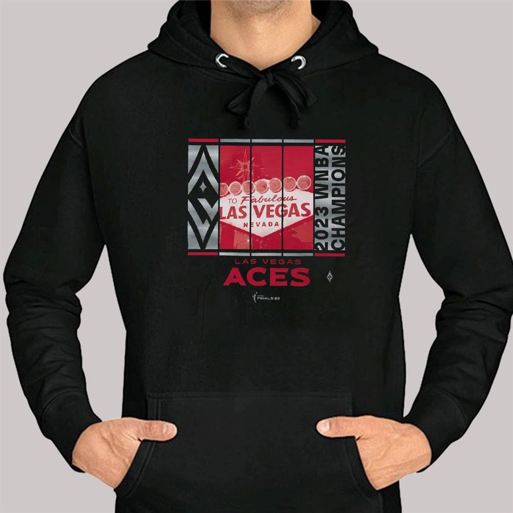 Official Las Vegas Aces 2023 WNBA Champions Skyline Shirt, hoodie, sweater  and long sleeve