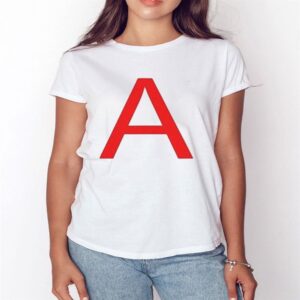 Nancy Mace Wears Scarlet Letter A Shirt