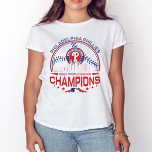 3 Philadelphia Phillies 2023 World Series Champions MLB Baseball shirt