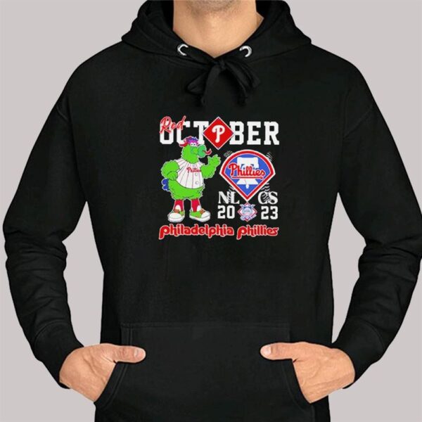 Red October 2023 Nlcs Philadelphia Phillies Phanatic Shirt