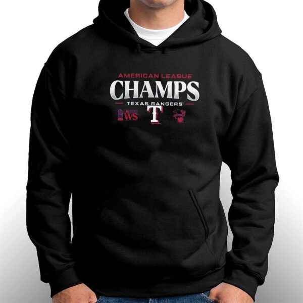 Texas Rangers 2023 American League Champions T-Shirt
