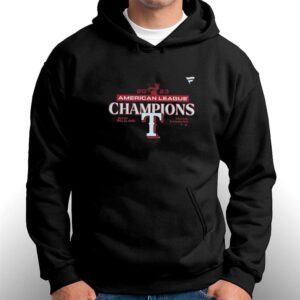 3 Texas Rangers Fanatics Branded 2023 American League Champions T Shirt
