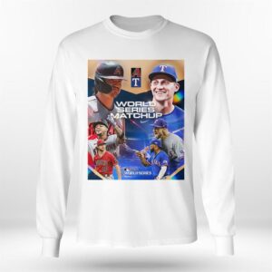 4 Arizona Diamondbacks vs Texas Rangers 2023 World Series Champions Matchup Shirt