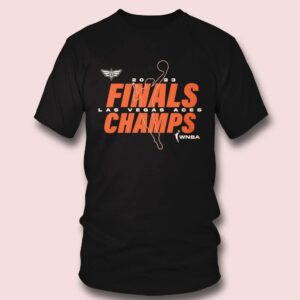 4 Las Vegas Aces 2023 WNBA Finals Champions Signature Shirt