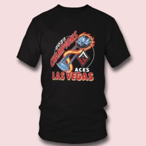 WNBA Champions 2023 Las Vegas Aces Championship T-Shirt - CreativeTDesign