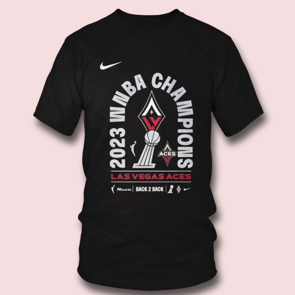 Las Vegas Aces Nike 2023 WNBA Finals Champions T-Shirt