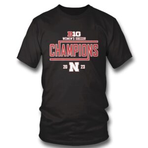4 Nebraska Huskers 2023 Big Ten Womens Soccer Regular Season Champions T shirt 2