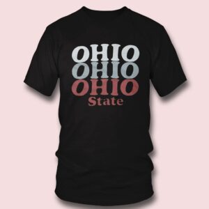 4 Ohio Ohio Ohio State University Buckeyes T Shirt