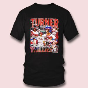 4 Phillies Trea Turner Philadelphia T shirt