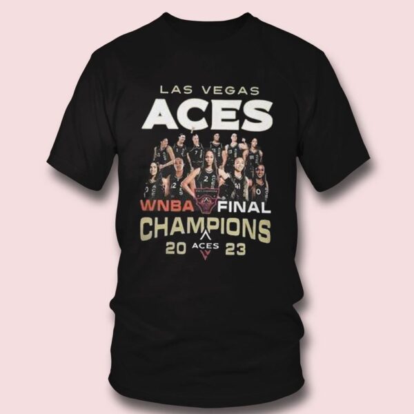 WNBA Finals Champions 2023 Las Vegas Aces T-Shirt