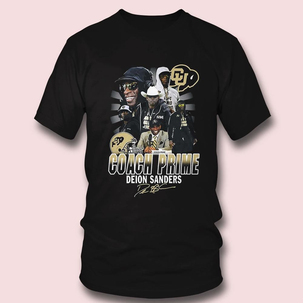 Coach Prime Deion Sanders Signature T-shirt