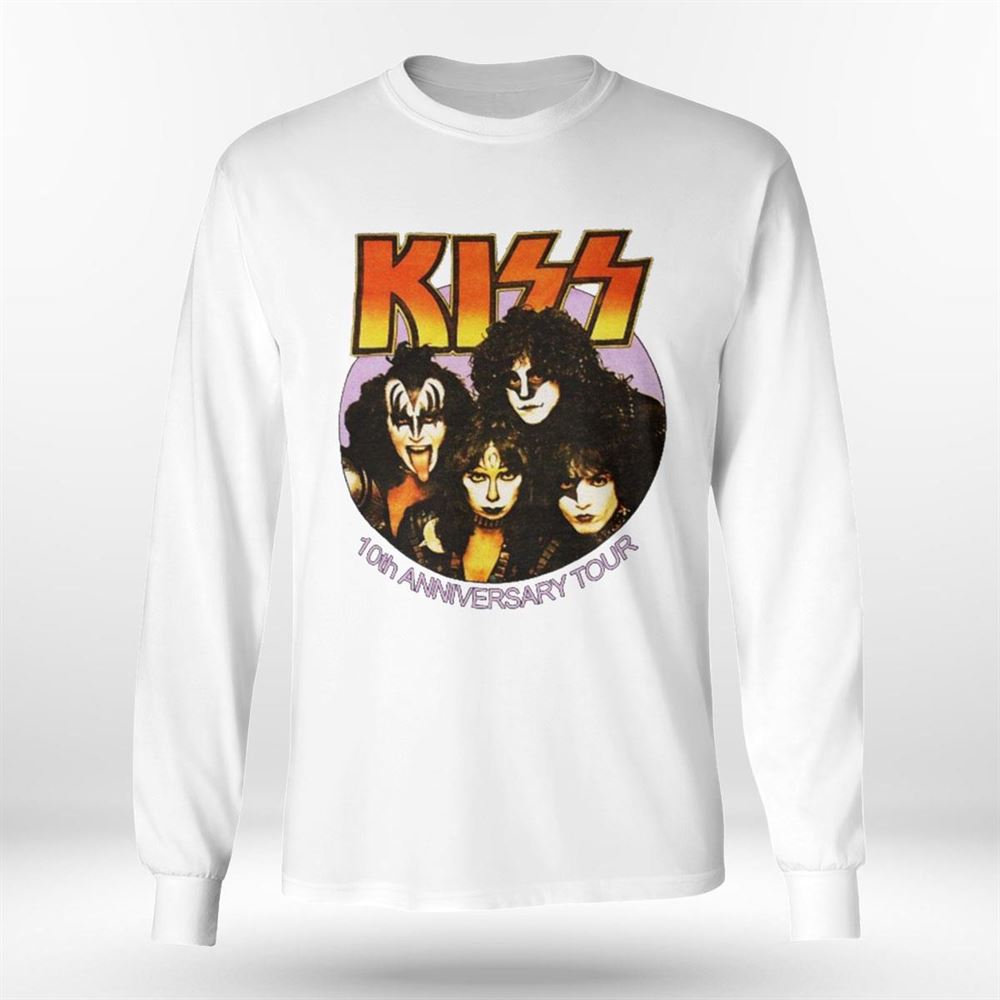 Kiss Creatures Of The Night 1982 10th Anniversary Tour Shirt