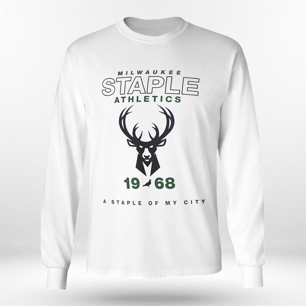 Milwaukee Bucks Nba Staple Home Team T-shirt