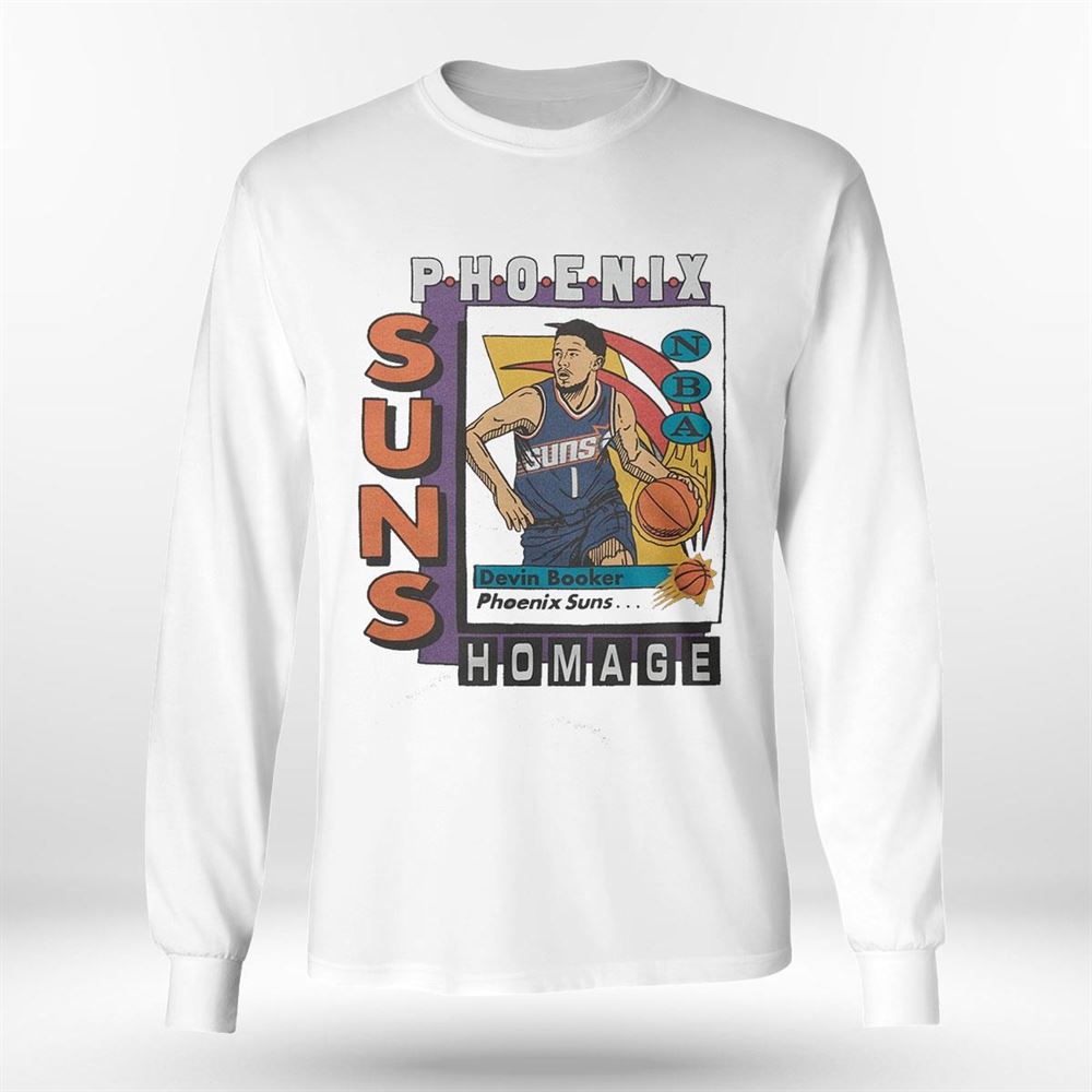 Phoenix Suns Trading Card Devin Booker Nba Player shirt - Limotees