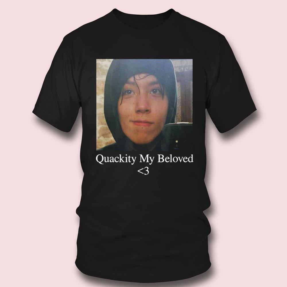 Quackity My Beloved Love Shirt Ladies Tee