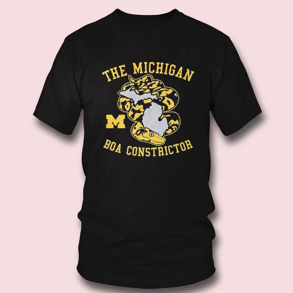 The Michigan Boa Constrictor Football Shirt