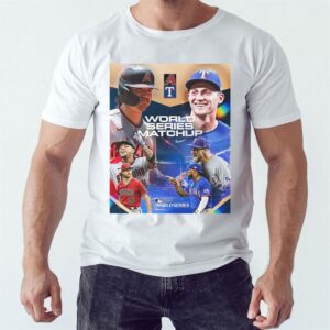 6 Arizona Diamondbacks vs Texas Rangers 2023 World Series Champions Matchup Shirt