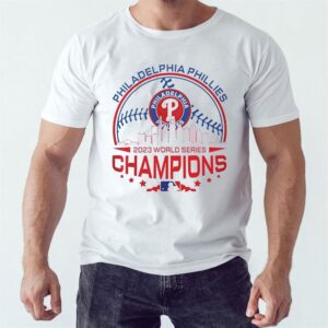 6 Philadelphia Phillies 2023 World Series Champions MLB Baseball shirt