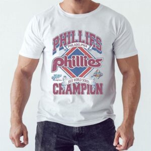 6 Philadelphia Phillies World Series Champions Mlb 1980 2008 And 2023 Baseball Vintage Shirt