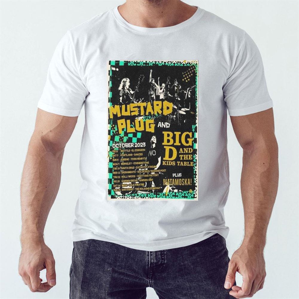 Mustard Plug 6th-15th Oct 2023 Event Shirt