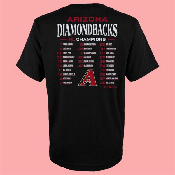 Arizona Diamondbacks 2023 National League Champions T-Shirt, Sweatshirt