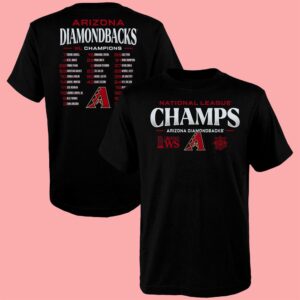 Arizona Diamondbacks 2023 National League Champions T Shirt