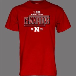Nebraska Huskers 2023 Big Ten Womens Soccer Regular Season Champions T shirt 2