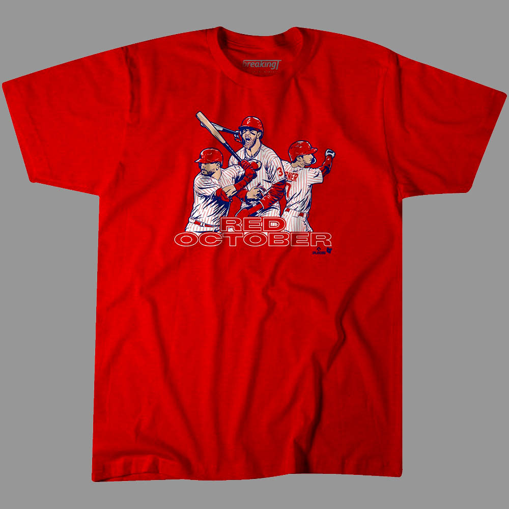 Philly Red October Treas Version Shirt