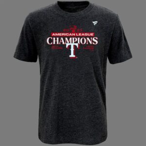 Texas Rangers Fanatics Branded 2023 American League Champions T Shirt