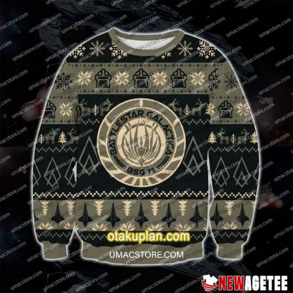 Battlestar Galactica 2111 Christmas Ugly Sweater