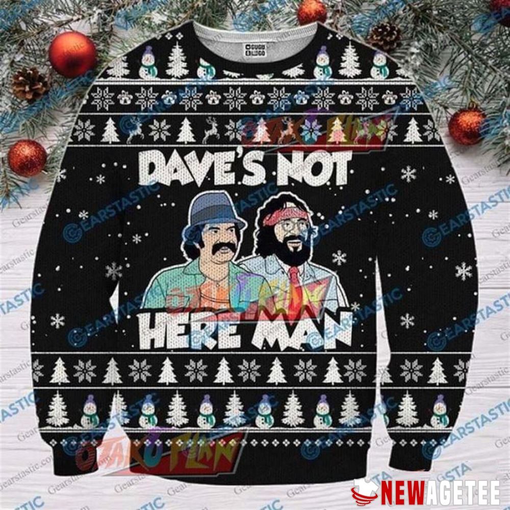 Dwarves Will Save The Day Black Christmas Ugly Sweater