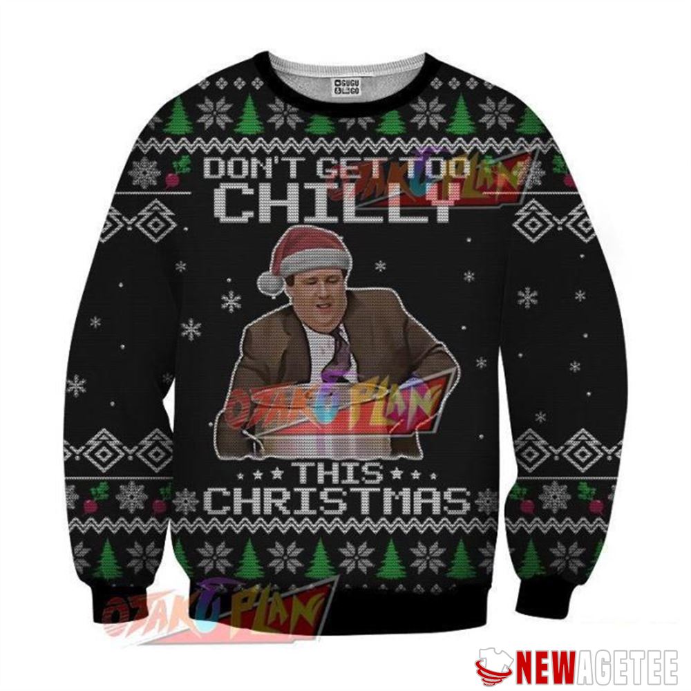 Don T Get Too Chilly This Black Christmas Ugly Sweater