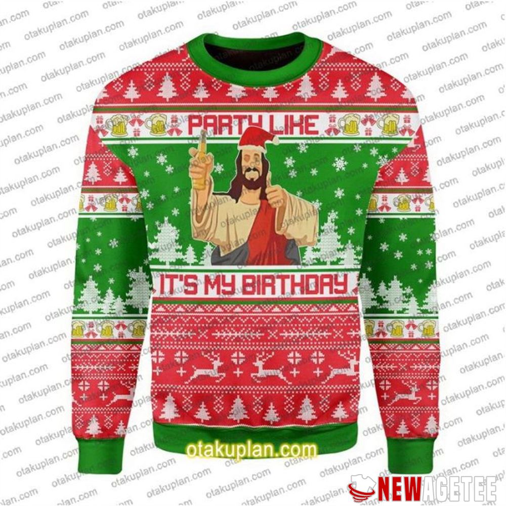 Drop Dead Fred Christmas Ugly Sweater