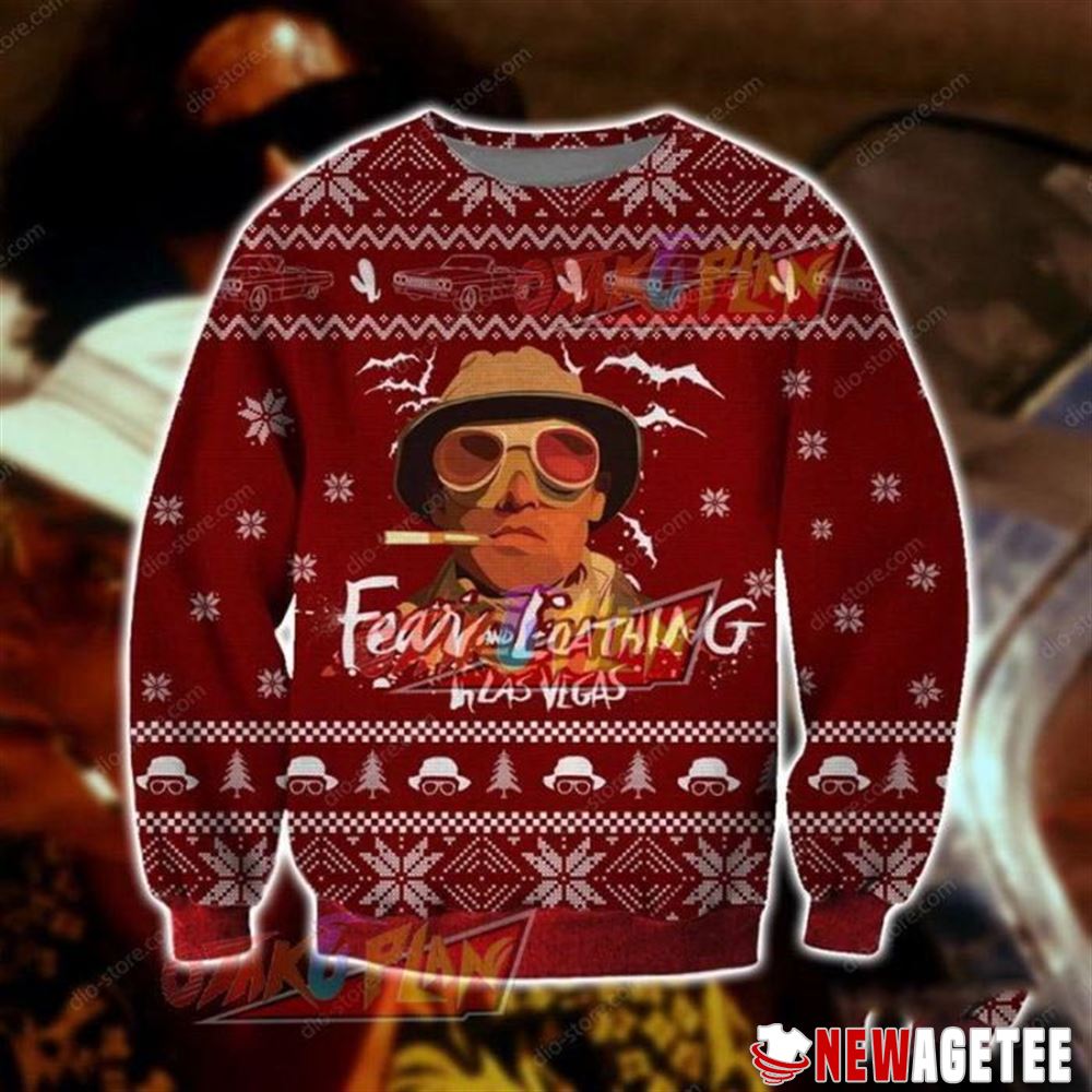 Fear And Loathing In Lvs Knitting Pattern Christmas Ugly Sweater