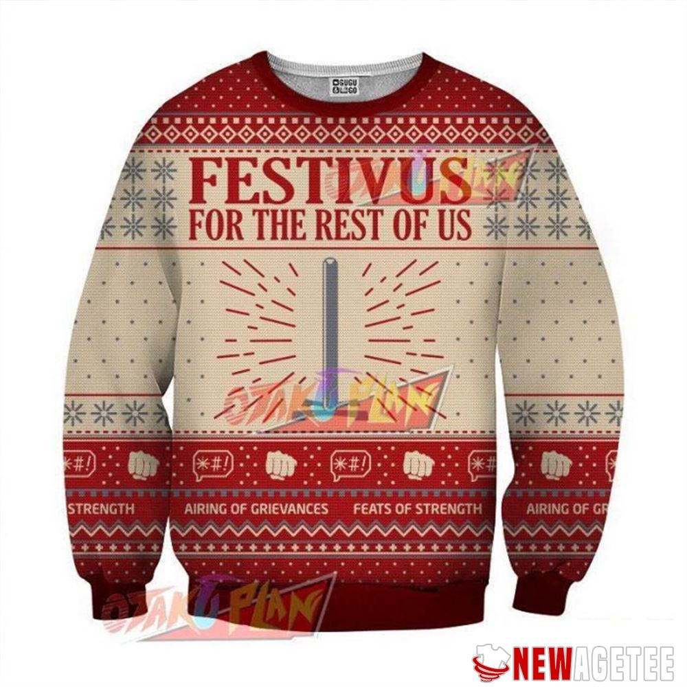 Fight Club Knitting Pattern Christmas Ugly Sweater