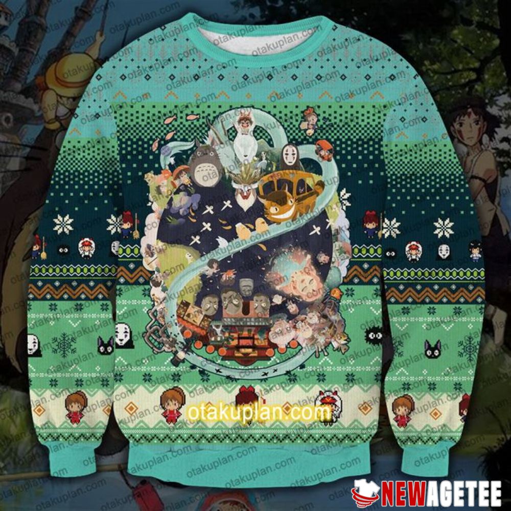 Ghibli 2118 Christmas Ugly Sweater