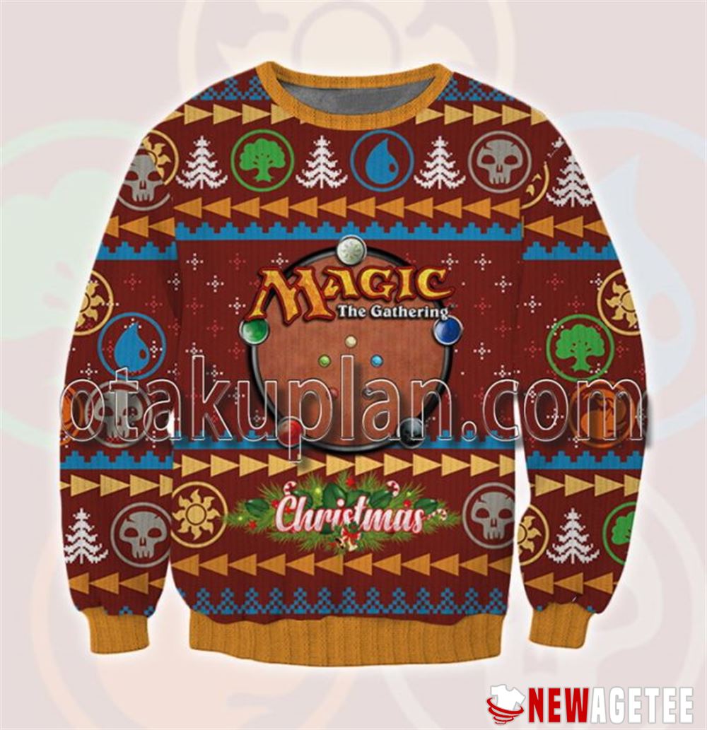 Magic The Gathering Christmas Ugly Sweater