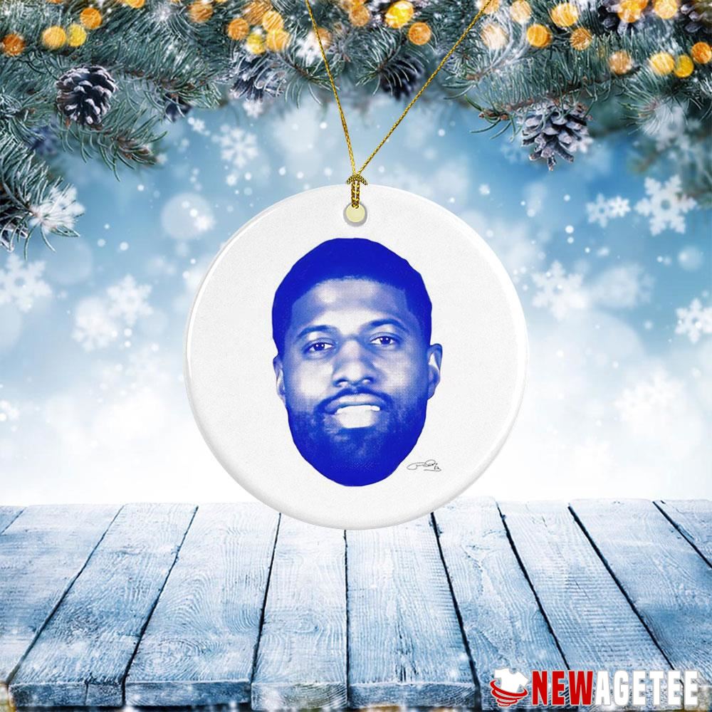 Paul George Los Angeles Clippers Nba Signature Ornament