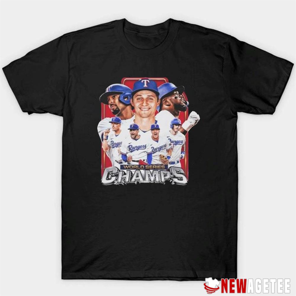 Texas Rangers Players 2023 World Series Champions Shirt