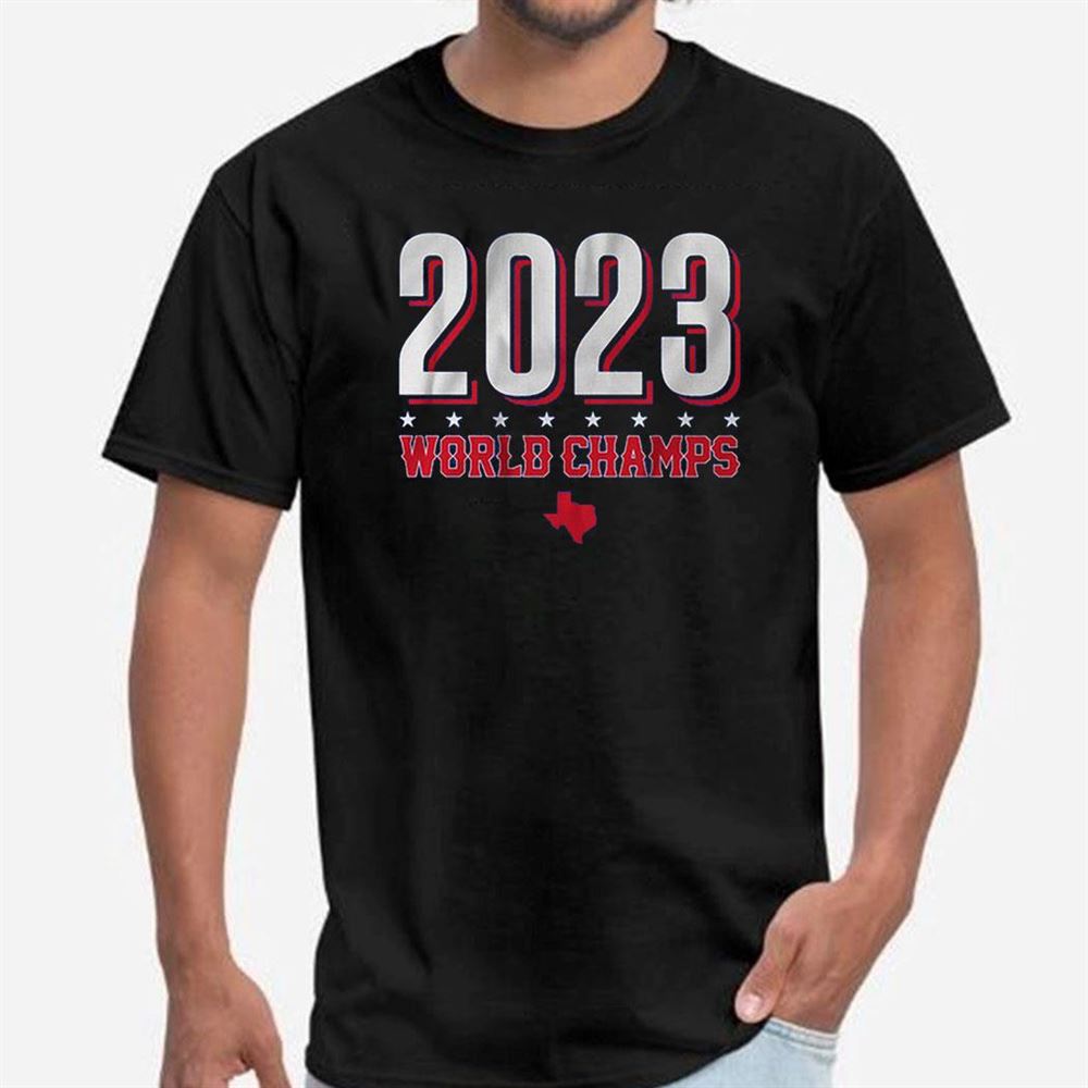 Texas World Champions Banner 2023 Shirt