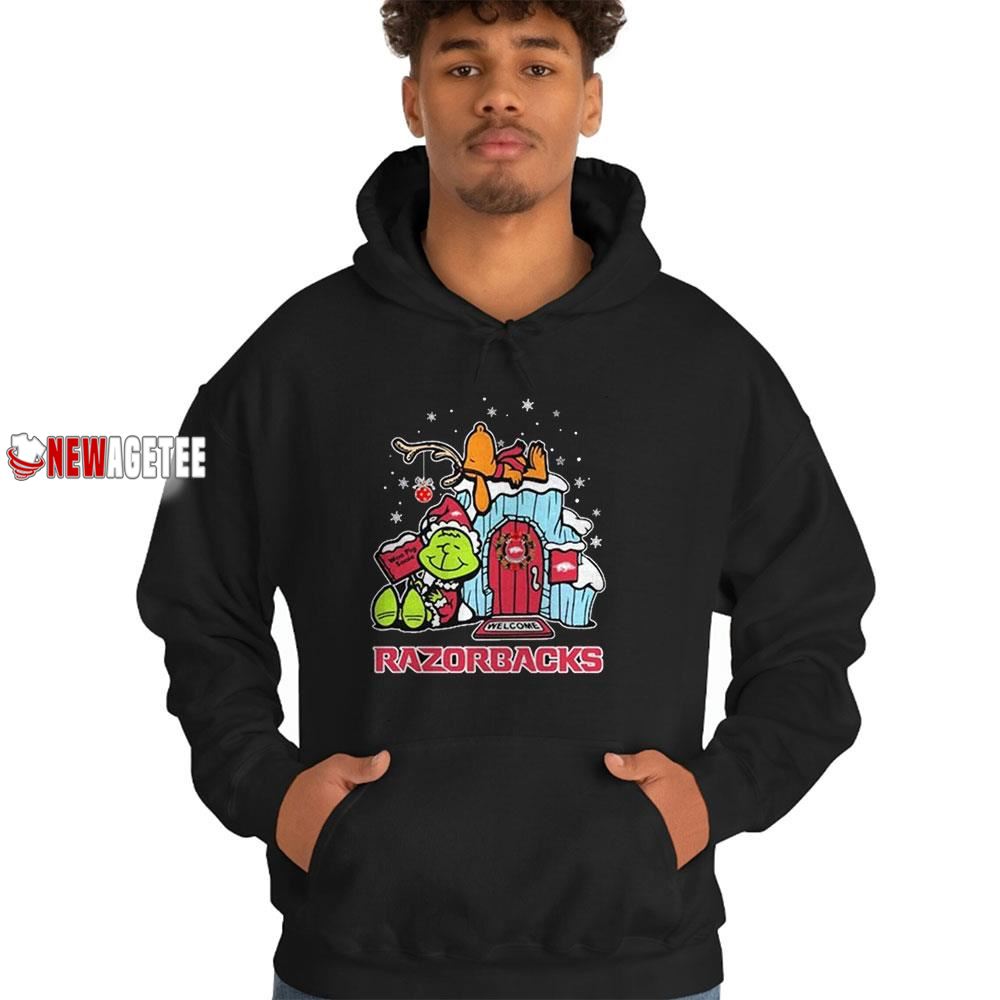 Alabama Crimson Tide Grinch Nuts Welcome Christmas T-shirt