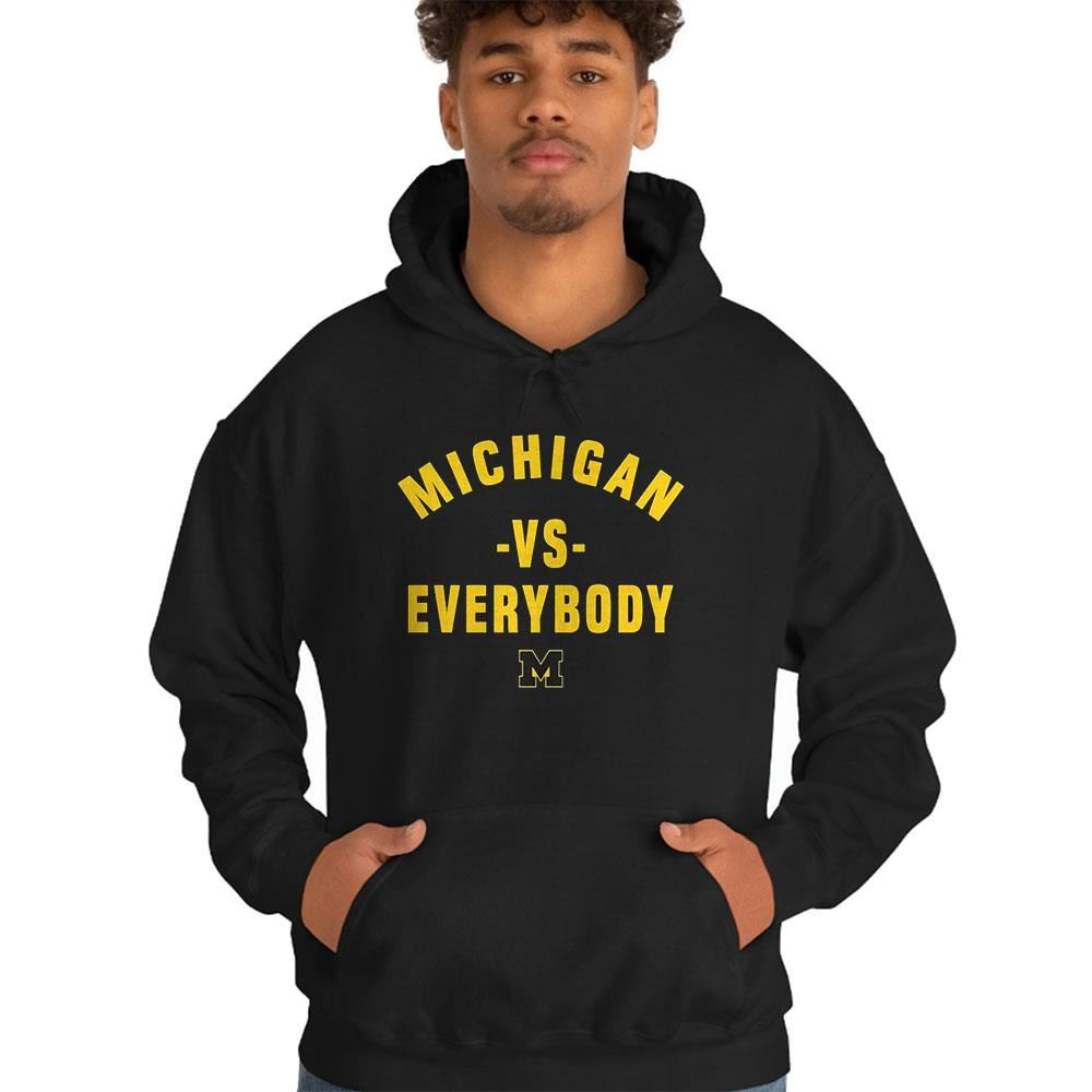 Jordan Michigan Vs Everybody Shirt