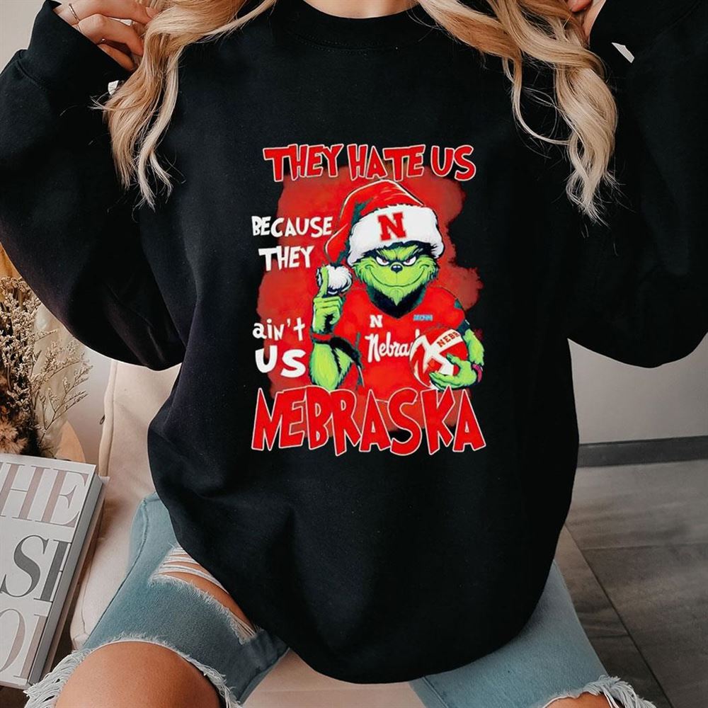 Santa Grinch They Hate Us Because They Ain’t Us Oklahoma City Thunder Shirt