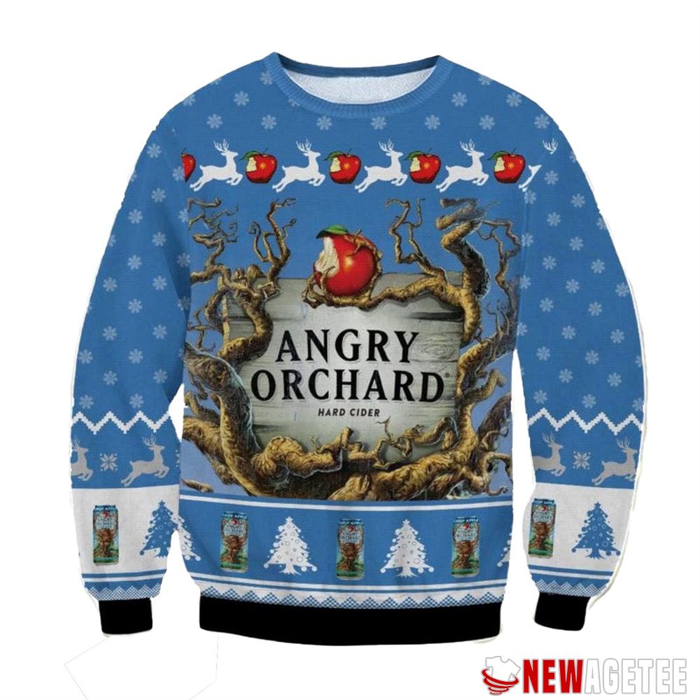 Angry Orchard Ugly Christmas Sweater Gift