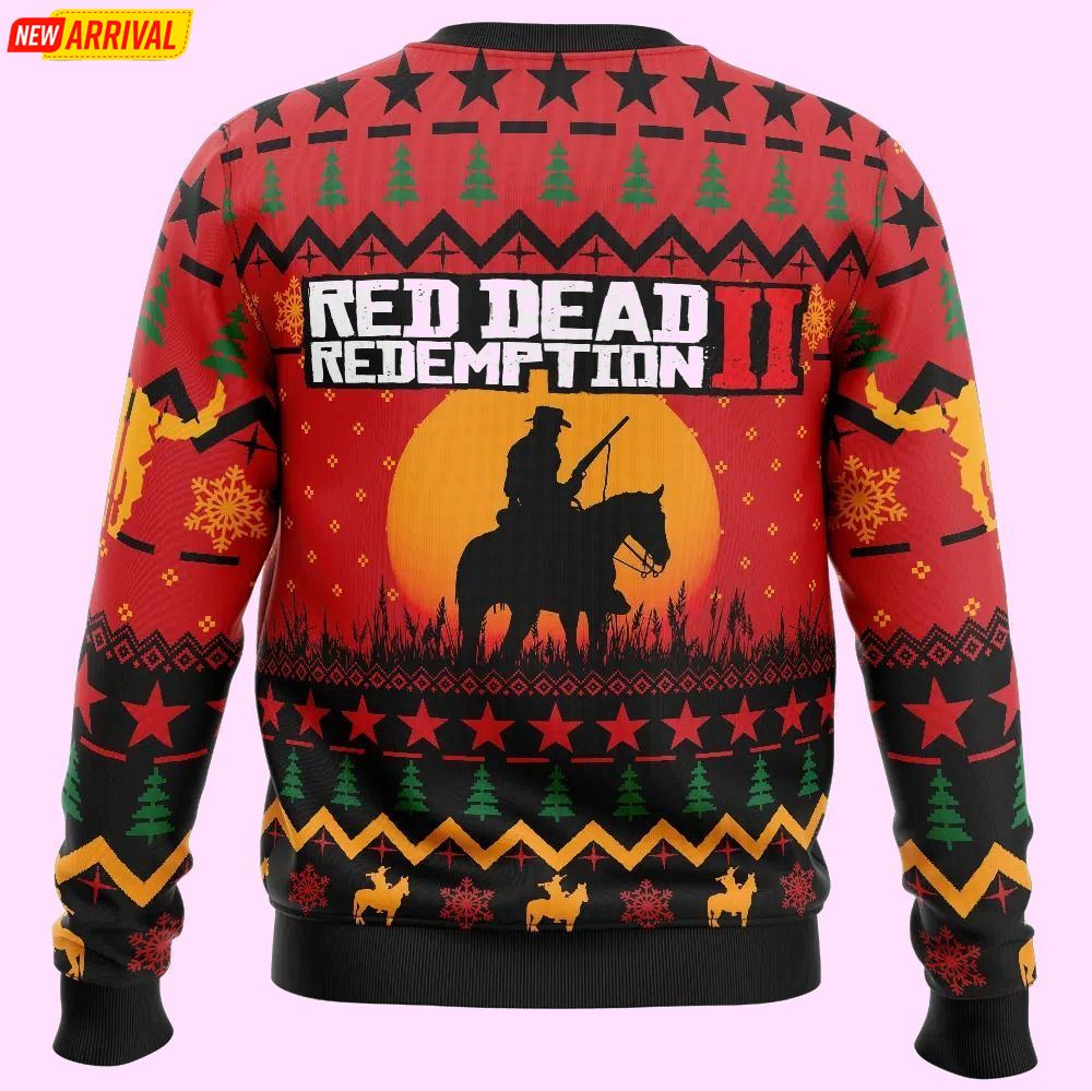 Arthur Morgan Red Dead Redemption Christmas Ugly Sweater