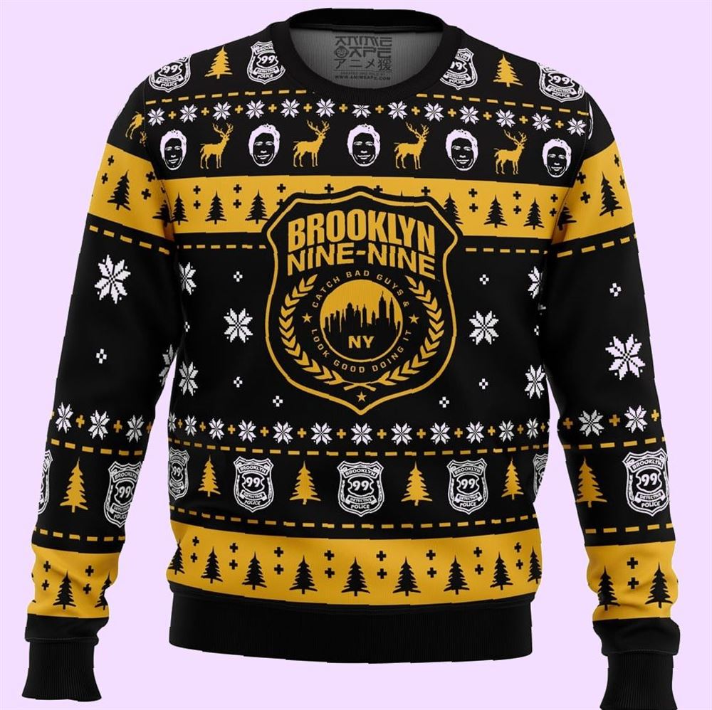 B99 Brooklyn Nine-nine Christmas Ugly Sweater