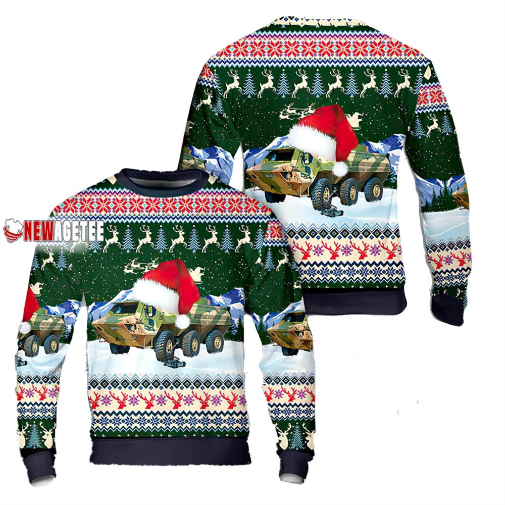 Bundeswehr Tpz 1a8a5 Fuchs Christmas Ugly Sweater