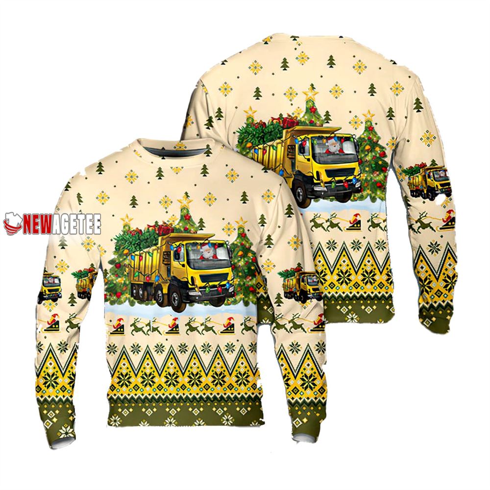 Christmas Fire Department Sweater
