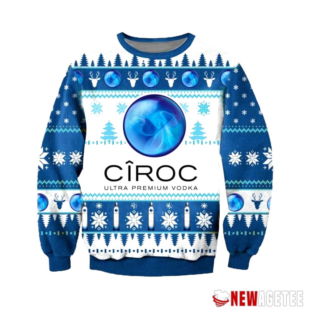 Ciroc Vodka Ugly Christmas Sweater Gift