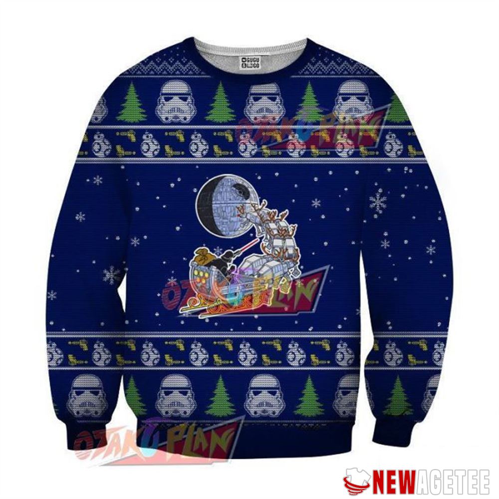 Ugly christmas sweater darth vader hot sale